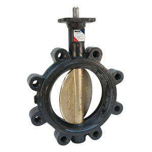 NIBCO 3 in. Butterfly Valve - 200 PSI, Ductile Iron & Lug Type