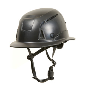 Securis SEC24 Class C Full Brim Safety Helmet - Black (4 Pack)