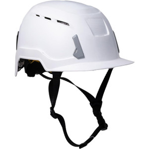 Securis SEC25 Class C Front Brim Safety Helmet - White (4 Pack)