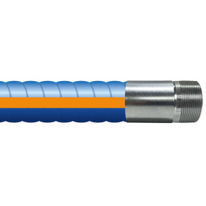 Gates 1 in. Chem Master Xtreme FEP 200SD Chemical Transfer Hose w/ Male NPT Ends