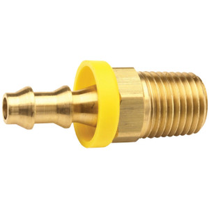 Dixon 2720604C 3/8 in. Hose ID x 1/4 in. Male NPTF Push-On Hose Fitting