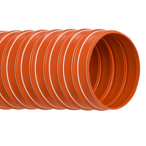 Hi-Tech Duravent Flex-Flyte L9 10 in. x 12 ft. Duct Hose, Red - Hose Only
