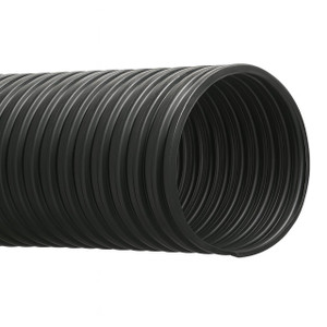 Hi-Tech Duravent RFH 2 in. x 25 ft. Duct Hose, Black - Hose Only
