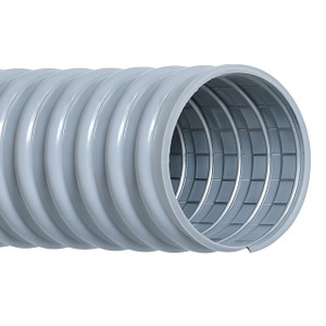 Hi-Tech Duravent Super Vac-U-Flex 2 in. x 50 ft. Duct Hose, Grey - Hose Only