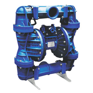 Pumps 2000 Blue P75BB02 3 in. Poly Diaphragm Pump, Santoprene Balls