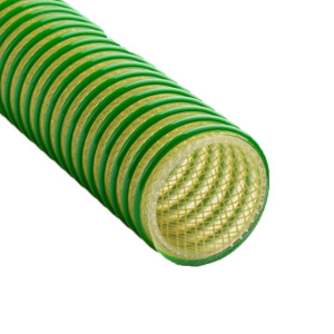 Kanaflex flexFUEL ST120UAPDH-3 3 in. Drop Hose Polyurethane PVC Helix Corrugated - Hose Only