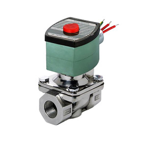 ASCO 8210G087V 2-Way N/C 1/2 in. Solenoid Valve, 120/60, 110/50 VAC