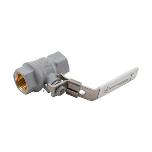 AST Push to Connect Threaded Ball Valve, Lockable - 1/2 in. FNPT