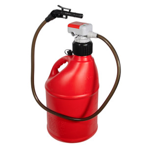 Tera Pump TRFA01-XL Battery Powered Fuel Transfer Pump for 3-5 Gallon Jug/Pail