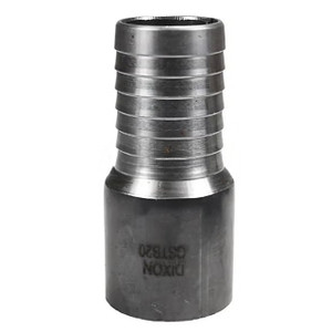 Dixon Acetylene Coupling Left Hand Thread x Hose Shank, 3/8 in