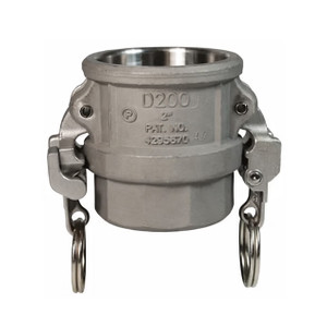 Dixon HAD100EZ 1 in. Cam & Groove Hastelloy Type D Coupler - Female NPT