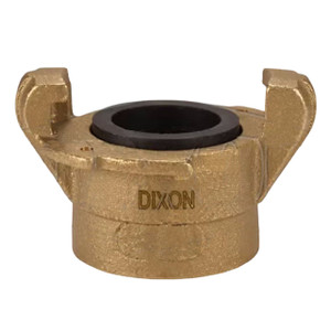 Dixon BSC125 1 1/4 in. Brass Sand Blast Threaded Coupling Female End