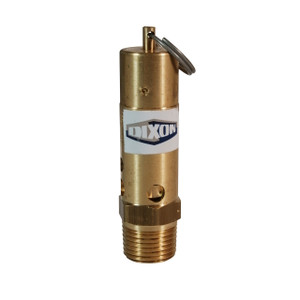 Dixon SV100HD 1/2 in. Brass Heavy Duty, High Capacity Safety Pop-Off Valve 100 PSI