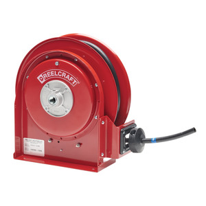 Reelcraft F4525 OLPBW 5/16 in. x 25 ft. Premium Duty Hose Reel - Reel & Hose