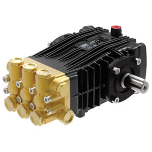 Udor BD 5.0/30 S Plunger Pump W/ 24mm Keyed Solid Shaft, 4.8 GPM, 2900 PSI