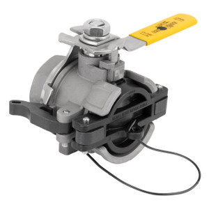 Banjo 1 in. Full-Port Female Dry-Mate x 1 in. Female NPT, 316 Stainless Steel Valve - EPDM Seal