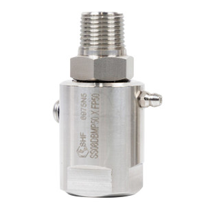 SHF SHFSS08DBMP50XFP50 1/2 in. Male/Female 304 Stainless Steel Straight Pipe Live Swivel