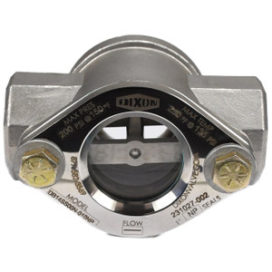 Dixon Series 15 Sight Flow Indicator 1 1/2 in. #150 TTMA Flange FKM Seal