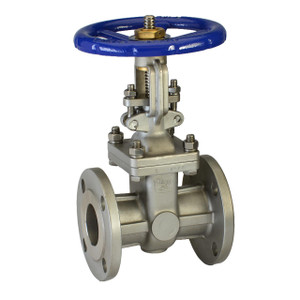 Chicago Valves 21611006 3/4 in. Stainless Steel Gate Valve - Flanged, Class 150, 285 PSI