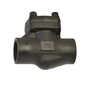 Chicago Valves 484SW005 1/2 in. Forged Steel Swing Check Valve - Socket Weld, Class 800, 1975 PSI