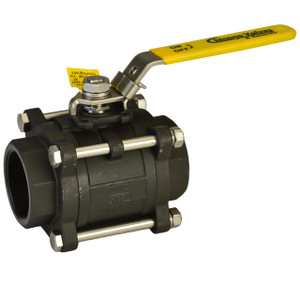 Chicago Valves 3446R4SW006 3/4 in. Carbon Steel Ball Valve - Socket Weld, 1000 PSI