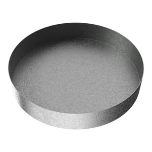 JME 12 in. Round Galvanized Steel Drip Pan