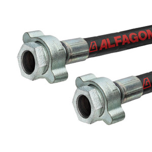 Kuriyama T340AA 3/4 in. 270 PSI EPDM Steam Hose w/ Female Crimped Ground Joint Ends