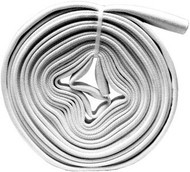 Dixon DXM10300UC 1 in. Single Jacket Mill Hose, White - 300 ft.