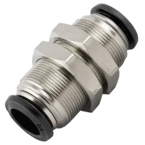 AIGNEP 50050N-5, 5 mm Push-To-Connect Bulkhead Union - Pack of 10