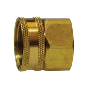Midland Industries 30006 Brass Straight Swivel Adapter, 3/4 in. FGH x 3/4 in. FIP