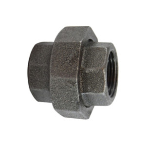 Midland Industries 65607 Union, Black Iron, 1 1/2 in. FPT x 1 1/2 in. FPT, 150 PSI