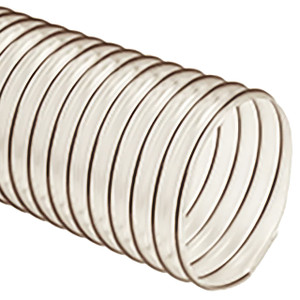Flexaust Flexadux TR Clear Polyethylene Fume Exhaust Hose 8 in. Dia.