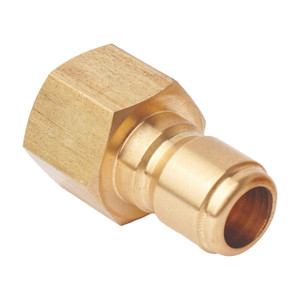 Holmbury HFB12-M-08N 1/2 in. Brass Coupling 1/2 NPTF W/ Nitrile Rubber Seal - Male