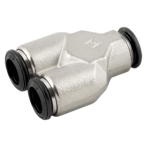 AIGNEP 50310N-6, 6 mm Tube x Push-To-Connect Union Y Fitting - Pack of 10
