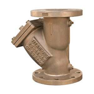 Titan Flow Control YS54AB0800 8 in. Y-Strainer, Threaded, Aluminum Bronze - ASME Class 150