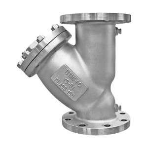 Titan Flow Control YS61S0200 2 in. Y-Strainer, Flanged, Stainless Steel - ASME Class 150