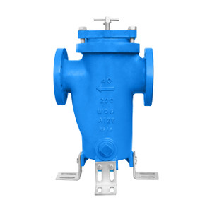 Titan Flow Control BS25FI0200 2 in. Simplex Basket Strainer, Flanged (Flat Face), Cast Iron - ASME Class 125