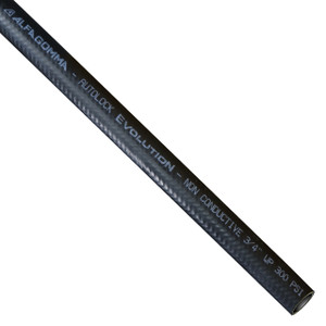 Kuriyama Alfagomma 3/4 in. x 350 ft. Autolock Braided Push-On Hose - Black - Hose Only