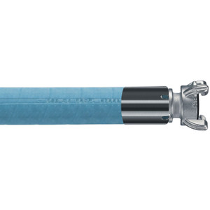 Kuriyama T132AE 1 1/2 in. High Temp Braided Steel Wire Air Hose w/ 4-Lug Universal Couplers