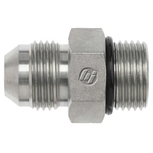 Brennan 6400-04-06-O Male JIC 37 Degree Flare Port Connector Fitting Steel 6,000 PSI