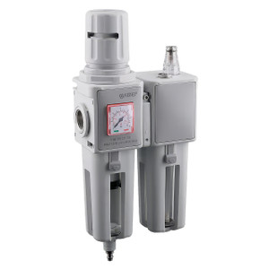 AIGNEP N100103231100, 1/4 in. FRL 1 Evo Series NPTF Manual Air Filter, 20 Micron, 0-8 Bar