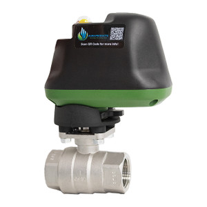 Dura DPEV-1SS 1 in. Electric Actuated Stainless Steel Ball Valve, 12V DC, ON/OFF
