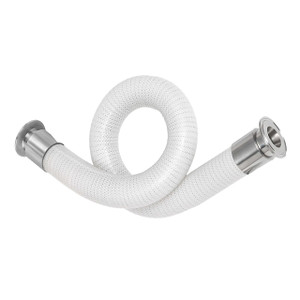 Venair Vena Sil 650 1 1/2 in. Silicone Hose 5 ft. w/ Tri-Clamp Ends