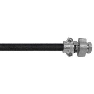 BadgerFlex 3/4 in. Steam Hose Assembly w/ Female NPT Ground Joint Ends - Black