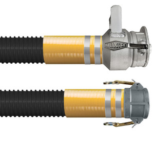 Kanaflex ST 120 VP 4 in. Vapor Recovery Hose Assemblies w/ Part C Female Coupler x Dixon VR4040CS-AL with Handle Ends