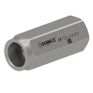 Gemels VU Unidirectional Check Valve 1/4 in. NPT DN6 1111 7250 PSI