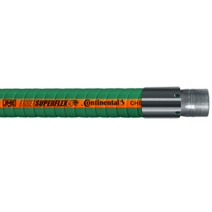 BadgerFlex C-Series 3 in. Transfer Hose w/ Stainless Steel Male NPT Ends, 200 PSI