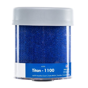 TTI Titan PowerBreather Titan-1100 1 in. Sure-Fit (NPT,BSPT,NPSM) Desiccant Breather, 16.9 Fl. Oz., Blue Silica Gel