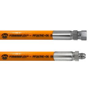 Kuriyama Piranhaflex PF267NC 3/8 in. Hydraulic Hose Assembly w/ Male JIC Seat x Female JIC Seat