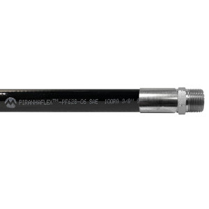 Kuriyama Piranhaflex PF628 3/4 in Hydraulic Hose Assembly w/ Male NPT Ends
